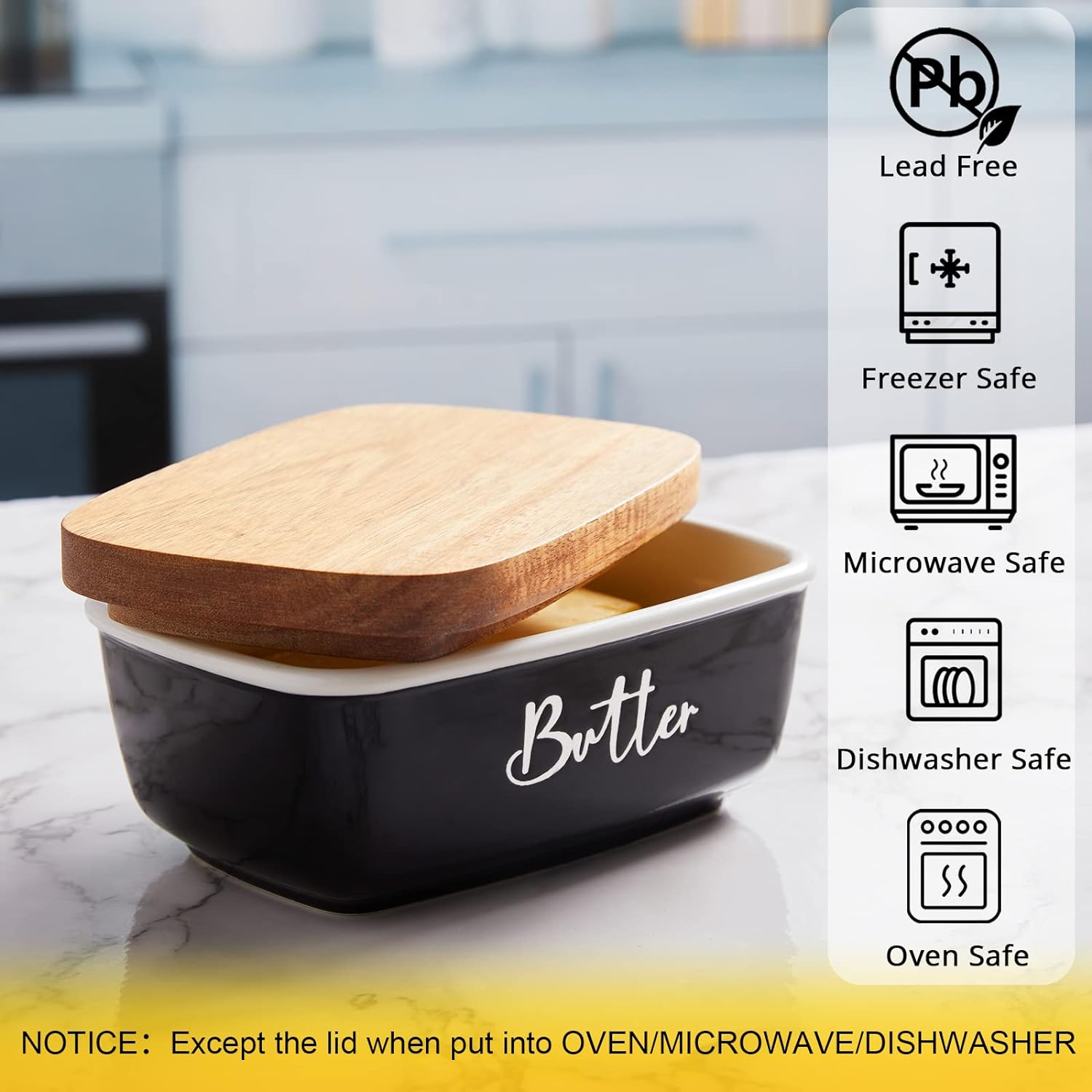 Butter Dish, Butter Dish with Lid, Butter Keeper with Lid Butter Dish, Butter Dish with Lid, Butter Keeper with Lid